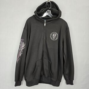Bleach Ichigo Death Mask Anime Black Sweatshirt Jacket Men ESTIMATE LARGE Hooded